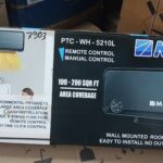 Miyako 2000 watt PTC-WH-5210L wall-mounted room heater With Remote Control