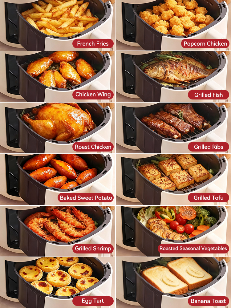 TQIU Air Fryer V3 Digital Control Panel