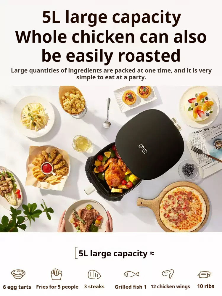 TQIU Air Fryer V3 Digital Control Panel