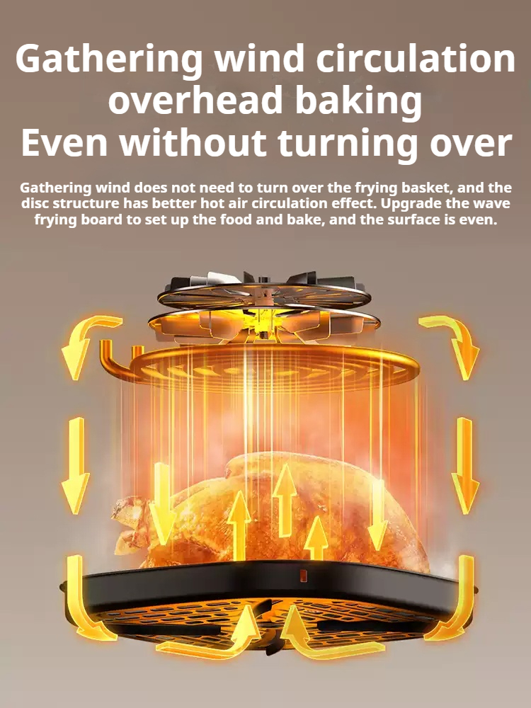 TQIU Air Fryer V3 Digital Control Panel